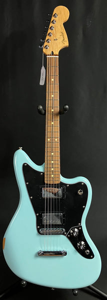 Fender Limited Edition Player Jaguar HH Electric Guitar Daphne Blue Finish
