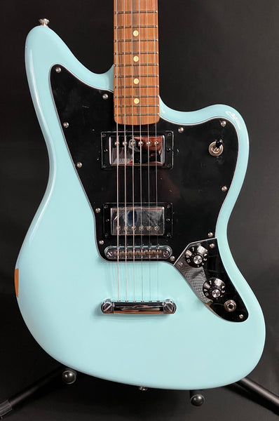 Fender Limited Edition Player Jaguar HH Electric Guitar Daphne Blue Finish