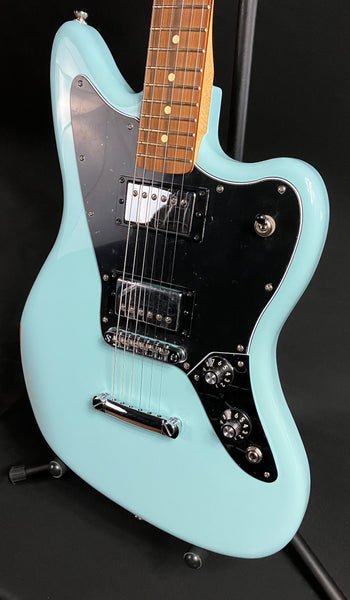 Fender Limited Edition Player Jaguar HH Electric Guitar Daphne Blue Finish