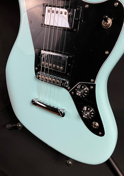 Fender Limited Edition Player Jaguar HH Electric Guitar Daphne Blue Finish