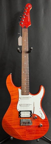 Yamaha PAC212VFM Pacifica Electric Guitar Flamed Caramel Brown Finish