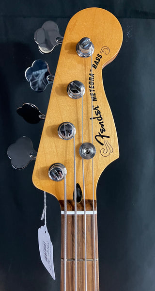 Fender Player Plus Active Meteora Bass 4-String Bass Guitar Opal Spark w/ Gig Bag
