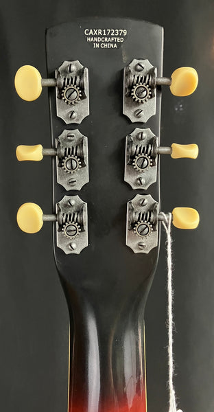 Gretsch G9240 Alligator Round Neck Resonator Guitar Vintage Sunburst
