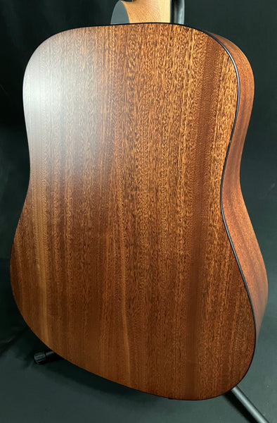 Martin D-10E Dreadnought Acoustic-Electric Guitar Natural Satin w/ Soft Case