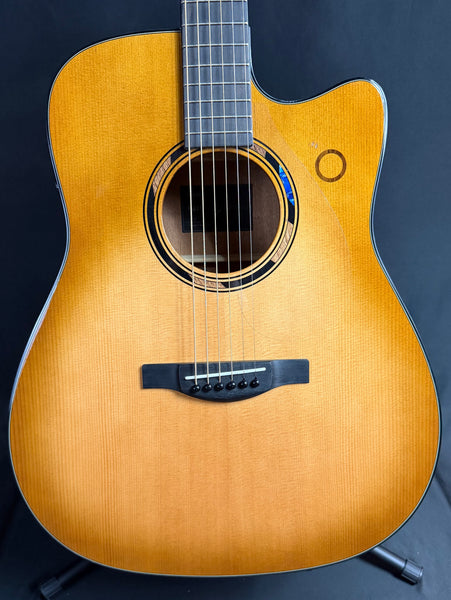 Yamaha TAG3 C TransAcoustic Dreadnought Cutaway Acoustic-Electric Guitar Sand Burst w/ Case (437)