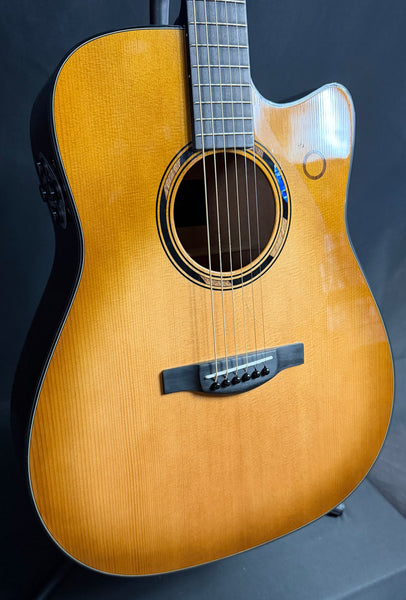 Yamaha TAG3 C TransAcoustic Dreadnought Cutaway Acoustic-Electric Guitar Sand Burst w/ Case (437)