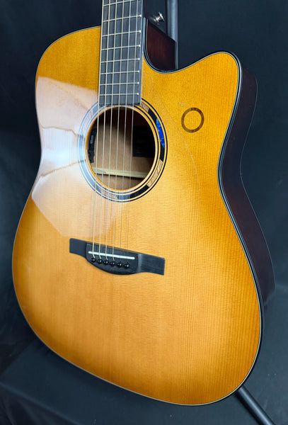 Yamaha TAG3 C TransAcoustic Dreadnought Cutaway Acoustic-Electric Guitar Sand Burst w/ Case (437)