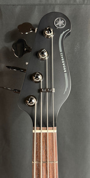 Yamaha BB734A Broad Bass 4-String Bass Guitar Translucent Matte Black w/ Gig Bag (561)
