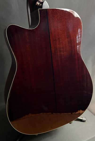 Yamaha TAG3 C TransAcoustic Dreadnought Cutaway Acoustic-Electric Guitar Sand Burst w/ Case (437)