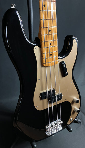 Fender Vintera II '50s Precision Bass 4-String Bass Guitar Gloss Black w/ Gig Bag