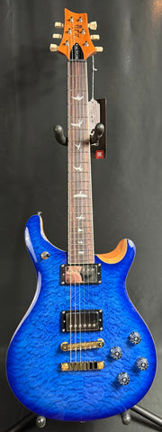 PRS SE McCarty 594 Quilt Top Electric Guitar Faded Blue Burst Finish w/ Gig Bag