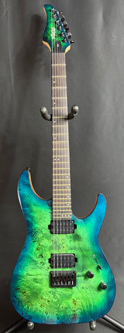 Schecter CR-6 Electric Guitar Aquaburst Finish