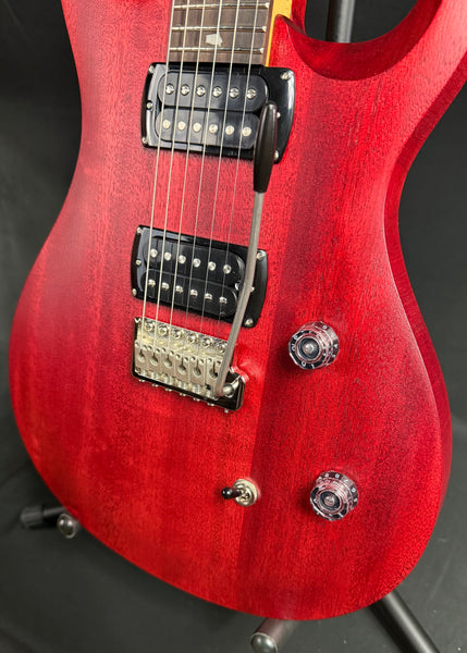 PRS SE CE 24 Standard Satin Electric Guitar Vintage Cherry w/ Gig Bag