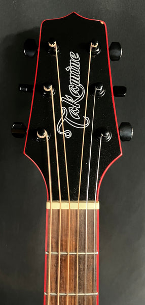Takamine GF49CE FXC Concert Cutaway Acoustic-Electric Guitar Cosmic Black