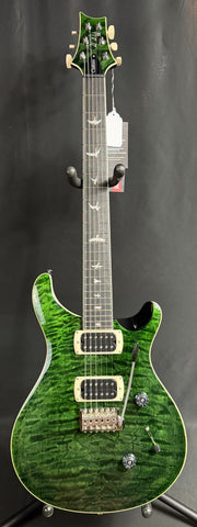 PRS SE Custom 24 Quilt Top Electric Guitar Teal Black Finish w/ Gig Bag