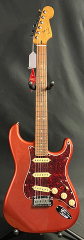 Fender Player Plus Stratocaster Electric Guitar Aged Candy Apple Red Finish w/ Gig Bag