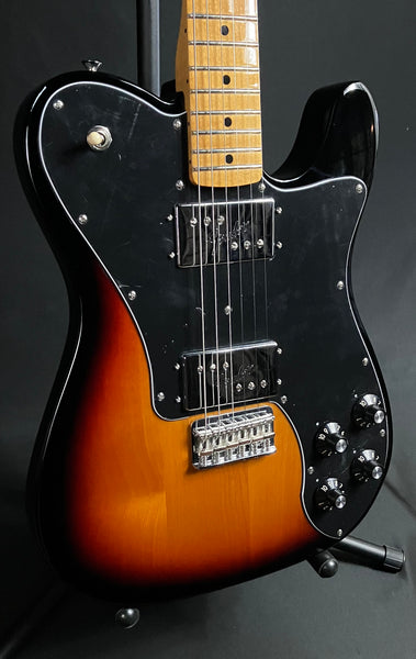 Fender Vintera '70s Telecaster Deluxe Electric Guitar 3-Tone Sunburst w/ Gig Bag