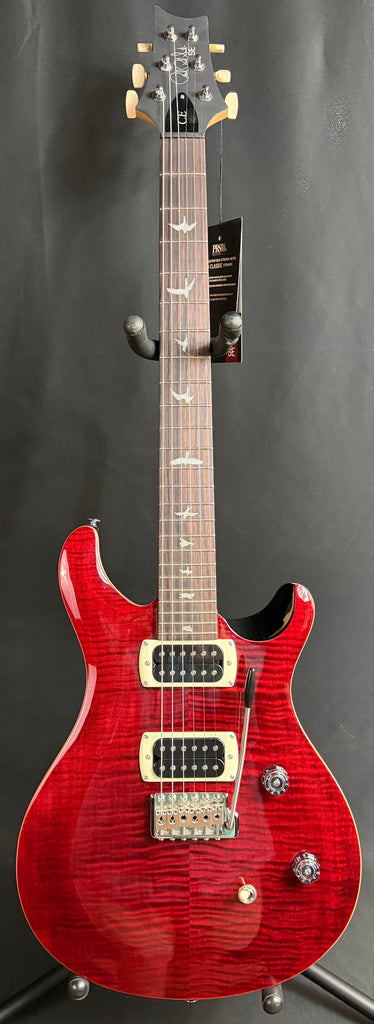 PRS SE CE 24 Maple Top Electric Guitar Black Cherry Finish w/ Gig Bag