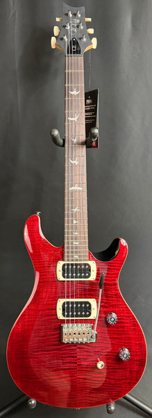 PRS SE CE 24 Maple Top Electric Guitar Black Cherry Finish w/ Gig Bag