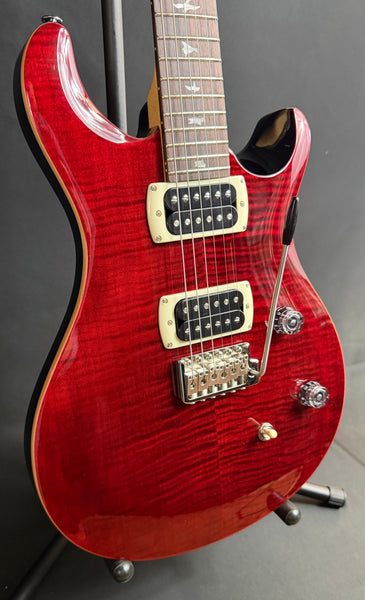 PRS SE CE 24 Maple Top Electric Guitar Black Cherry Finish w/ Gig Bag