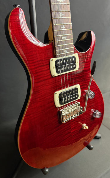 PRS SE CE 24 Maple Top Electric Guitar Black Cherry Finish w/ Gig Bag