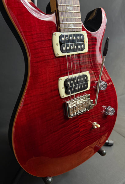 PRS SE CE 24 Maple Top Electric Guitar Black Cherry Finish w/ Gig Bag