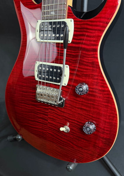 PRS SE CE 24 Maple Top Electric Guitar Black Cherry Finish w/ Gig Bag