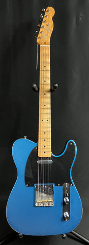 Fender Vintera '50s Road Worn Telecaster Electric Guitar Lake Placid Blue w/ Gig Bag