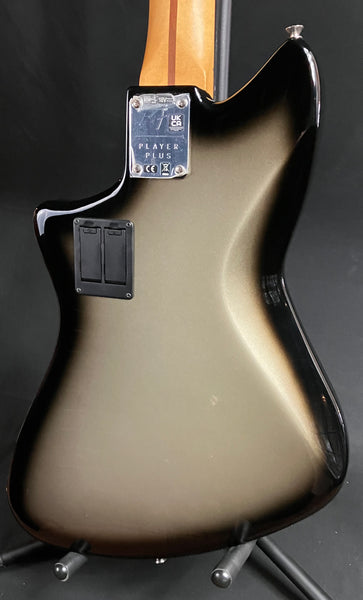 Fender Player Plus Active Meteora Bass 4-String Bass Guitar Silverburst w/ Gig Bag