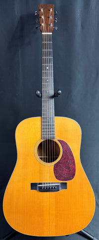 Martin D-18VM Custom Dreadnought Acoustic Guitar Vintage Natural w/ Case