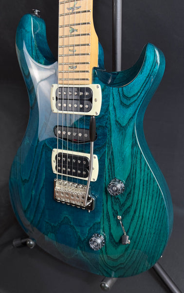 PRS SE Swamp Ash Special Electric Guitar Iri Blue Finish w/ Gig Bag
