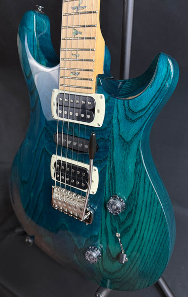 PRS SE Swamp Ash Special Electric Guitar Iri Blue Finish w/ Gig Bag