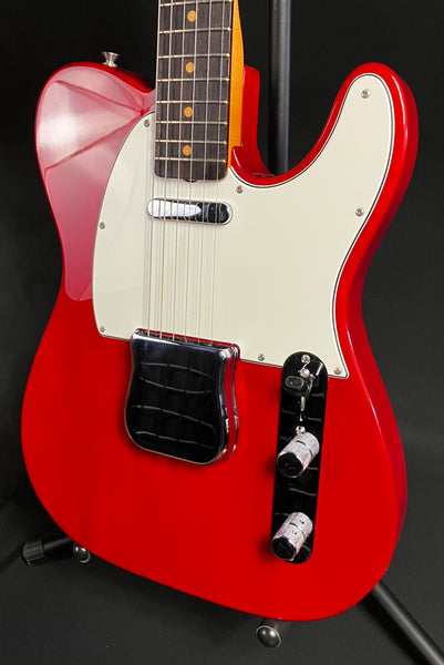 Fender American Vintage II 1963 Telecaster Electric Guitar Crimson Red Transparent w/ Case
