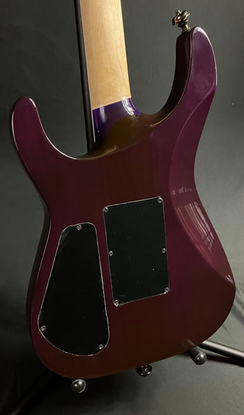 Jackson Pro Series SL2Q MAH Soloist Electric Guitar Quilted Purple Phaze Finish
