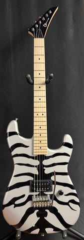 Charvel Super-Stock San Dimas Style 1 H 2PT M Electric Guitar Silver Bengal w/ Gig Bag