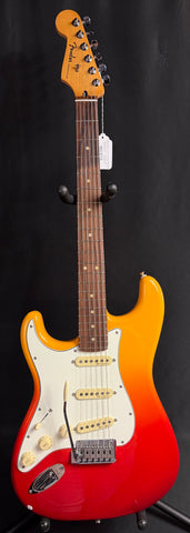 Fender Player Plus Stratocaster Left-Handed Electric Guitar Tequila Sunrise Finish w/ Gig Bag