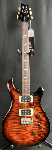 PRS SE Custom 24 Electric Guitar Black Gold Burst Finish w/ Gig Bag