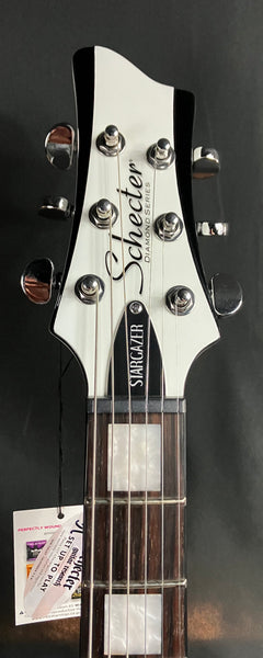 Schecter Stargazer-6 Electric Guitar Gloss White Finish