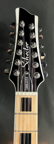 Schecter Stargazer-12 12-String Electric Guitar Gloss Black Finish