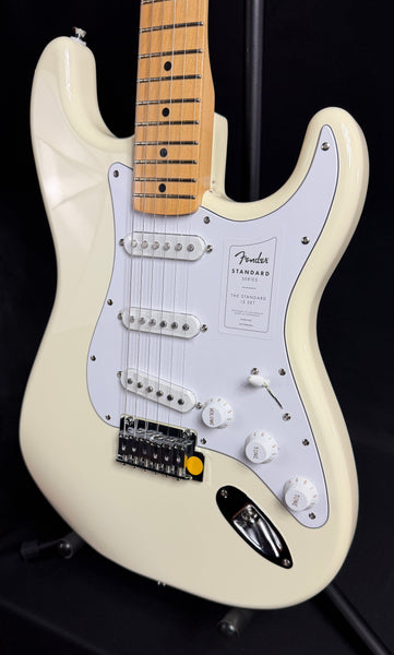 Fender Standard Stratocaster (2025) Electric Guitar Olympic White Finish (314)