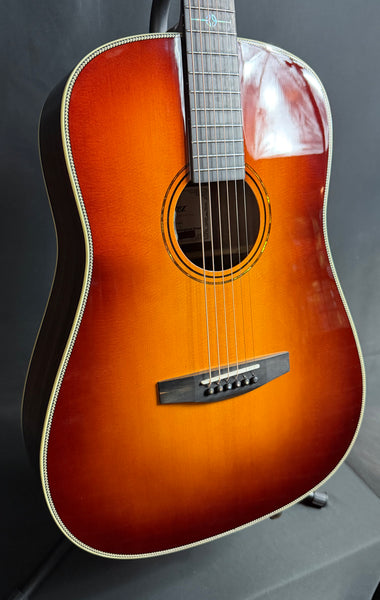 Alvarez LDR70E Laureate 12-Fret Dreadnought Acoustic-Electric Guitar Sunset w/ Soft Case