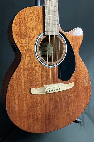 Fender FA-135CE All-Mahogany Concert Acoustic-Electric Guitar Natural