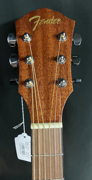 Fender FA-135CE All-Mahogany Concert Acoustic-Electric Guitar Natural