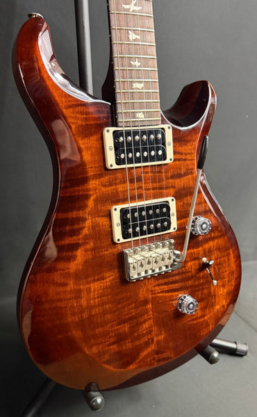 PRS S2 Custom 24 Electric Guitar Burnt Amber Smokeburst Finish w/ Case