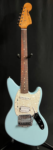 Fender Kurt Cobain Signature Jag-Stang Electric Guitar Sonic Blue w/ Gig Bag