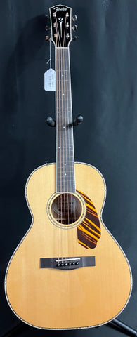 Fender PS-220E Paramount Parlor Acoustic-Electric Guitar Gloss Natural w/ OHSC