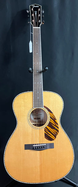 Fender PO-220E Orchestra Acoustic-Electric Guitar Gloss Natural w/ OHSC