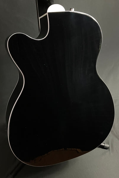 Gretsch G5013CE Rancher Jr. Cutaway Acoustic-Electric Guitar Gloss Black Finish