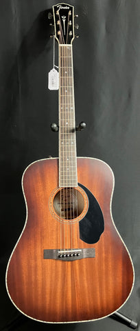 Fender PD-220E Dreadnought Acoustic-Electric Guitar Aged Cognac Burst w/ OHSC