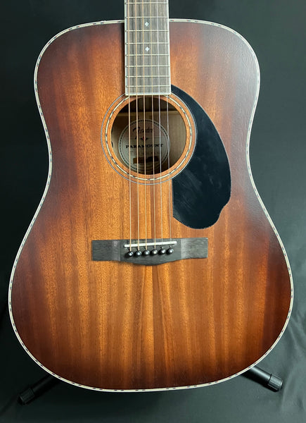 Fender PD-220E Dreadnought Acoustic-Electric Guitar Aged Cognac Burst w/ OHSC